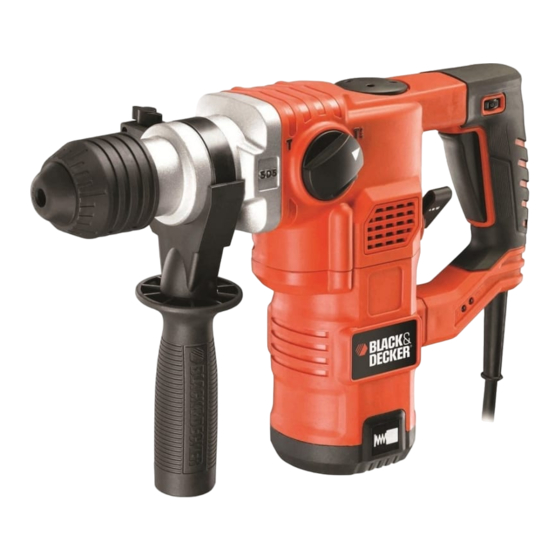 Black & Decker KD1250 Mode D'emploi