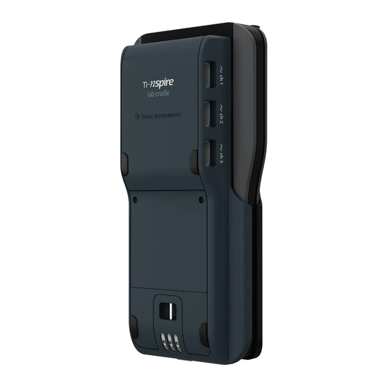 Texas Instruments TI-Nspire Manuel D'utilisation