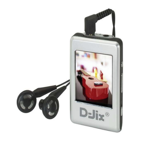 D-JIX 340 Notice D'utilisation