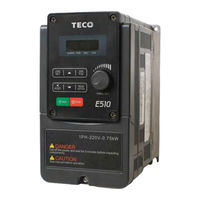 TECO E510-401-H3F Manuel D'utilisation