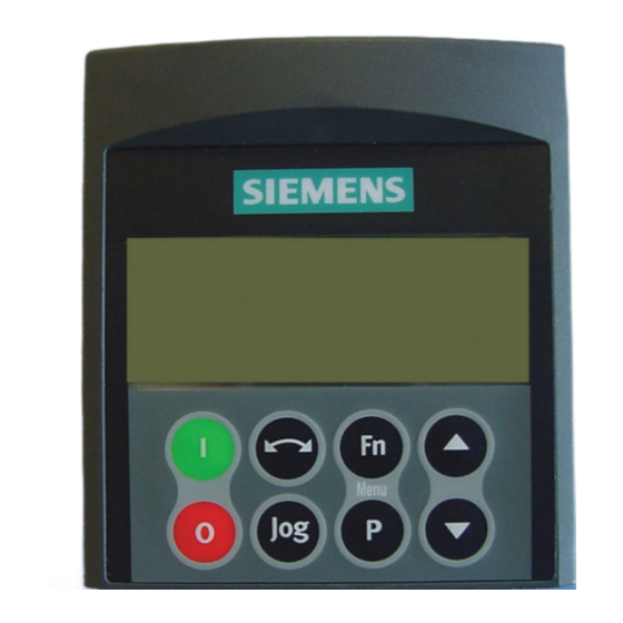 Siemens 18847315 Manuels