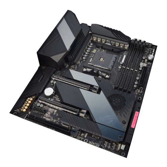 Asus ROG CROSSHAIR VIII HERO Mode D'emploi