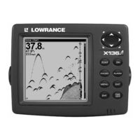 Lowrance X125 Guide D'utilisation