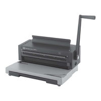 GBC WireBind Karo 40Pro Manuel D'utilisation