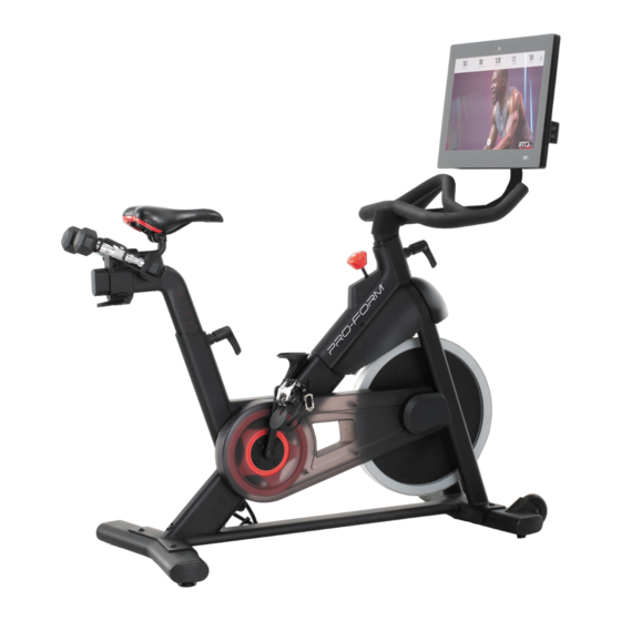 Pro-Form Studio Bike Pro 22 Manuel De L'utilisateur