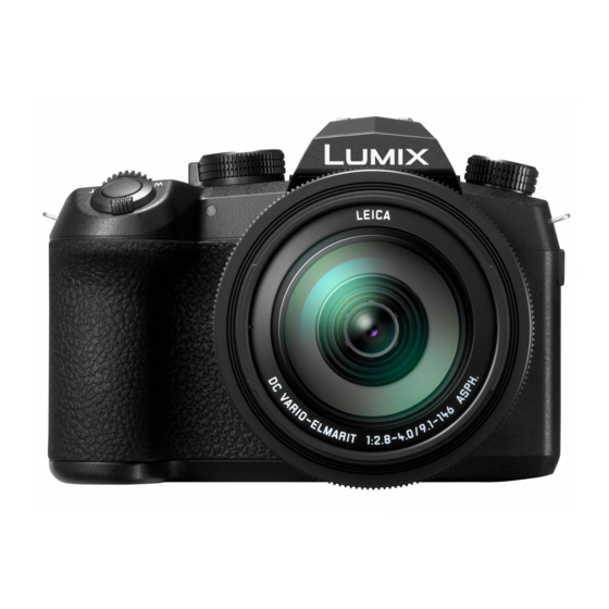 Panasonic Lumix DMC-FZ1000 Manuel D'utilisation