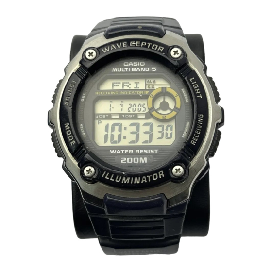 Casio 3139 Guide D'utilisation