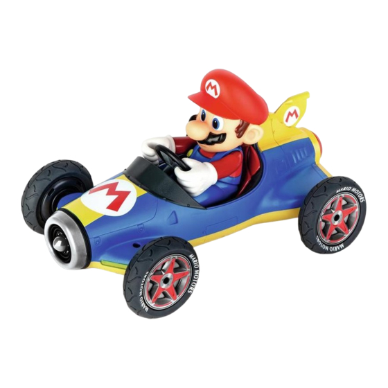 Carrera RC Nintendo Mario Kart Mach 8 Mario Instructions De Montage Et D'utilisation