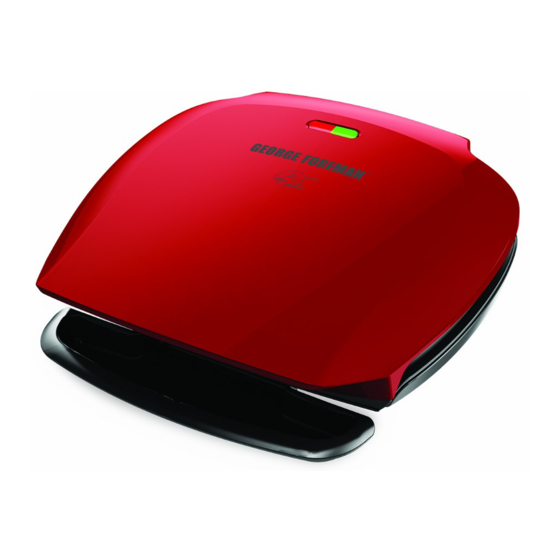 George Foreman GR2080 Guide D'utilisation Et D'entretien