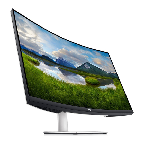 Dell S3221QS Guide De L'utilisateur