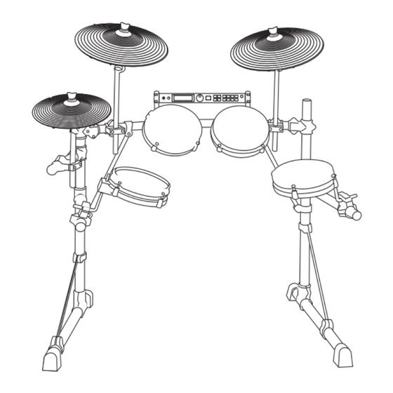 Alesis Surge Cymbal Pack 1 Guide D'utilisation Rapide