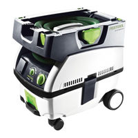 Festool CTL Mini Notice D'utilisation D'origine