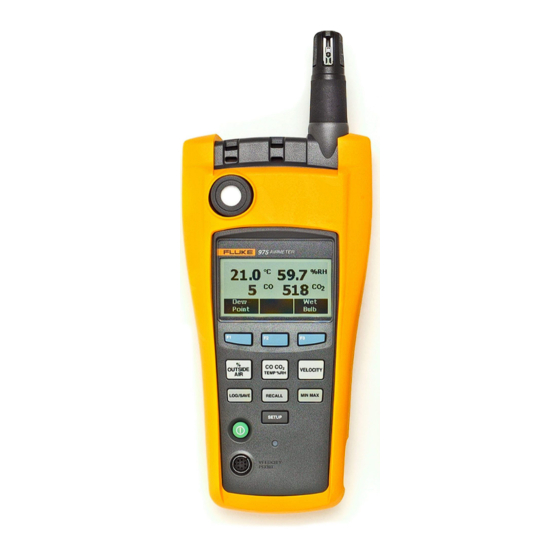 Fluke 975 Mode D'emploi