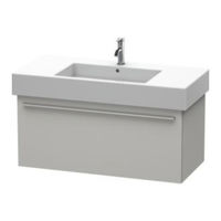 Duravit X-Large XL 6053 Notice De Montage