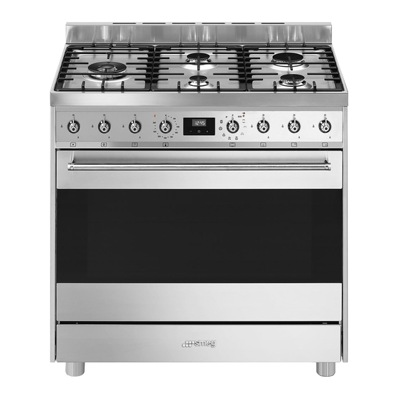 Smeg C95GPX9-1 Manuels