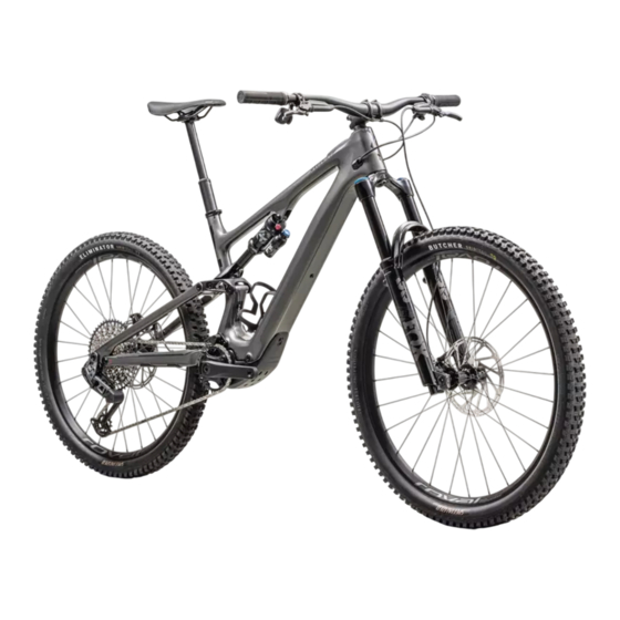 Specialized LEVO SL 2023 Addendum Au Manuel D'utilisation