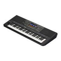 Yamaha PSR-SX920 Manuel De Référence