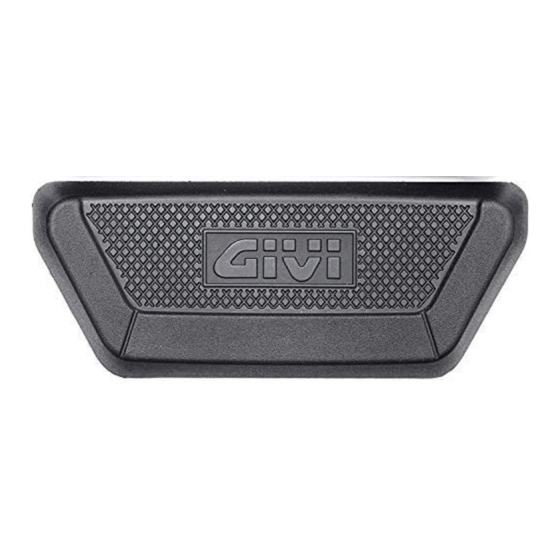 GIVI E172 Instructions De Montage
