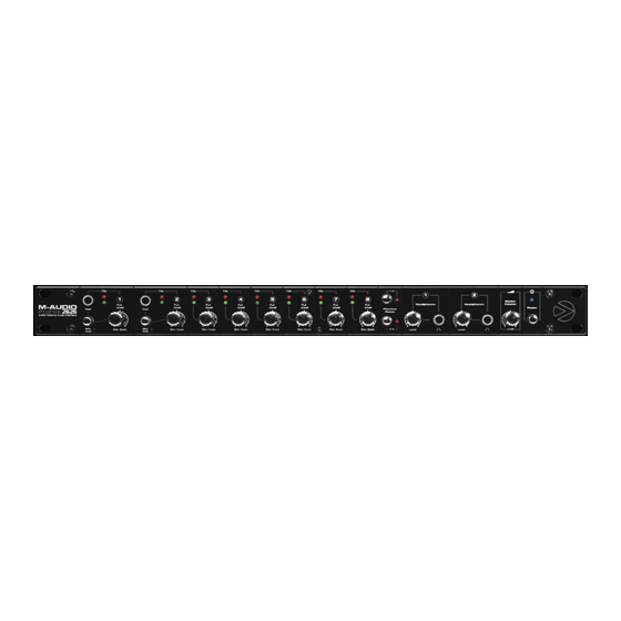 M-Audio PROFIRE 2626 Guide D'utilisation