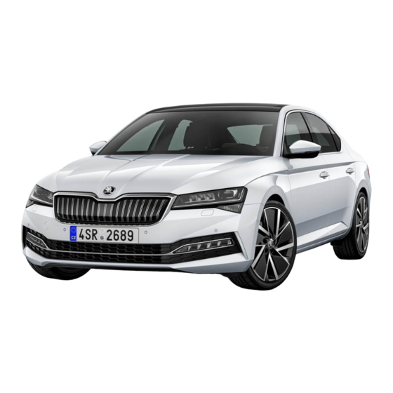 Skoda SUPERB iV 09.2019 Manuels