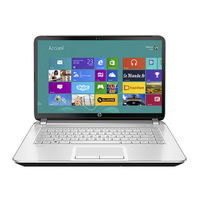 HP Pavilion 14-N206SF Manuel De L'utilisateur