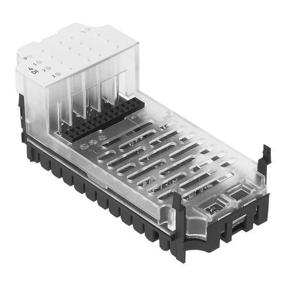 Festo CPX-4DE Manuel Électronique