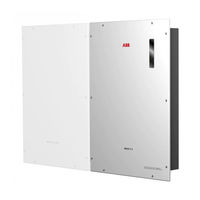 ABB REACT 2-UNO-5.0-TL Guide D'installation Rapide