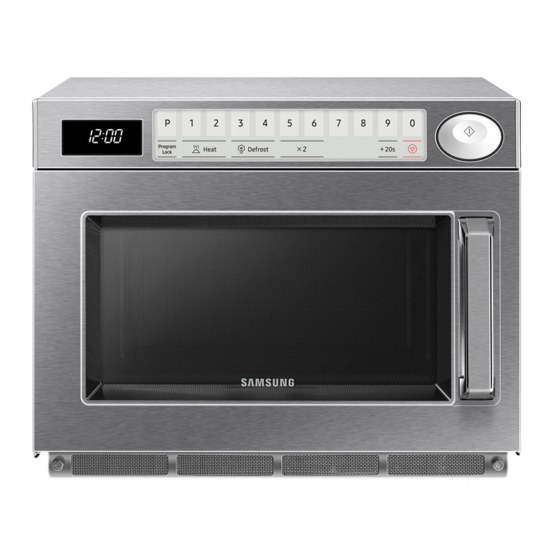 Samsung CM1529/N Manuel D'utilisation Et Guide De Cuisson