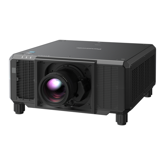 Panasonic PT-RQ25K Manuel D'utilisation