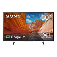 Sony BRAVIA KD-75X8xJ Guide De Référence