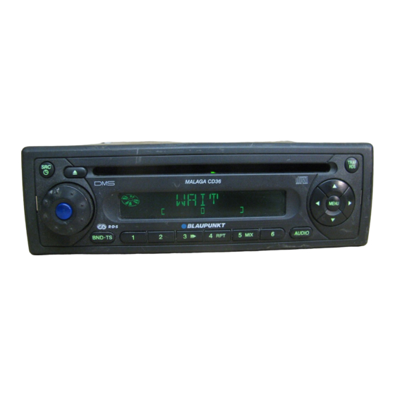 Blaupunkt Kiel CD36 Notice D'emploi