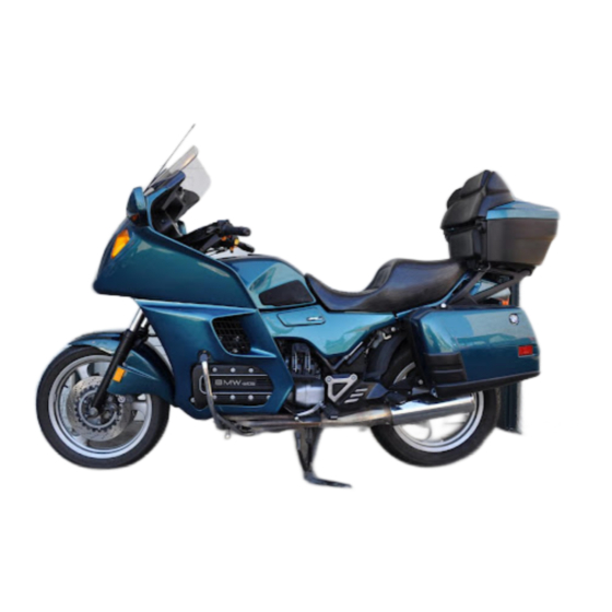 BMW K 1100 LT 1999 Manuels