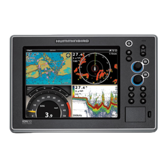 Humminbird ION10 Manuels