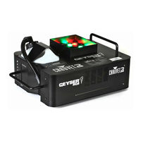 Chauvet GEYSER RGB Guide De Référence Rapide