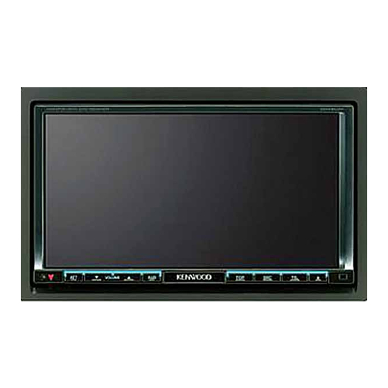 Kenwood DNX7240BT Mode D'emploi