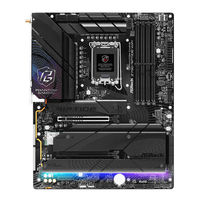 ASROCK PHANTOM GAMING Z790 RIPTIDE WIFI Manuel Utilisateur