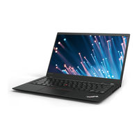 Lenovo ThinkPad X1 Carbon 20KH Guide D'utilisation