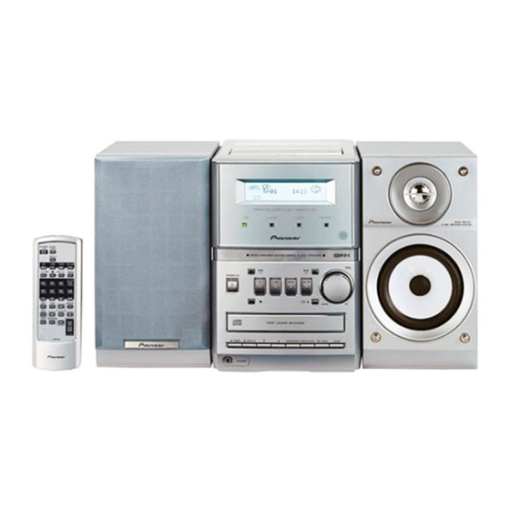 Pioneer X-NM1 Mode D'emploi
