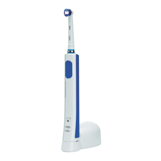 Braun Oral-B PROFESSIONAL CARE FlossAction 500 Mode D'emploi