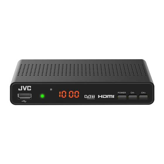 JVC TU-FD53D Manuels