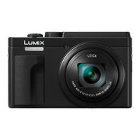 Panasonic Lumix DC-ZS80 Manuel D'utilisation