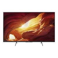 Sony BRAVIA KD-49XH8599 Guide De Référence