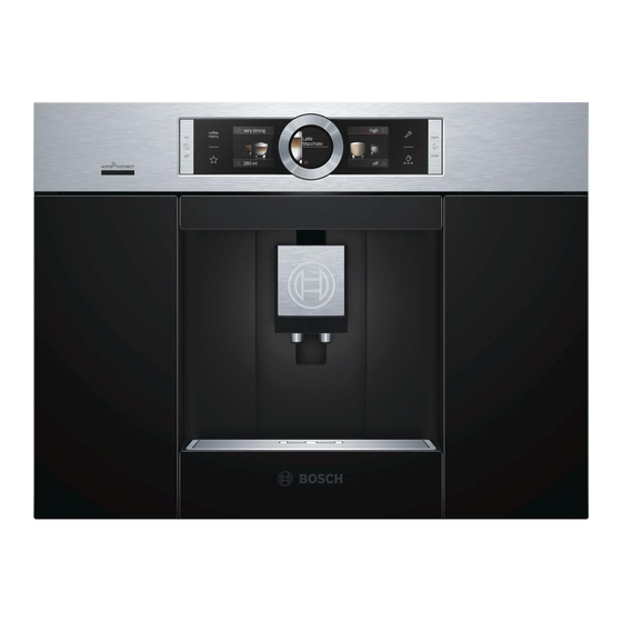 Bosch CTL636ES6 Manuel D'utilisation