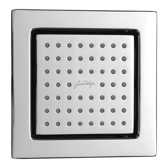 Jacob Delafon WATERTILE E8002-CP Notice Technique