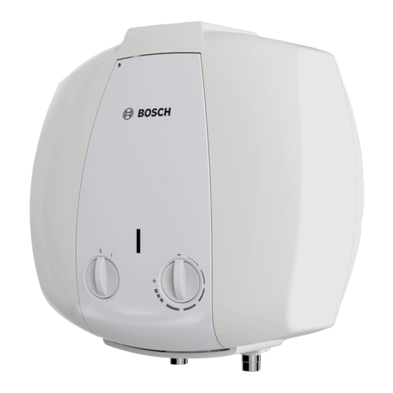 Bosch TR2000T 10 Notice D'installation Et D'utilisation