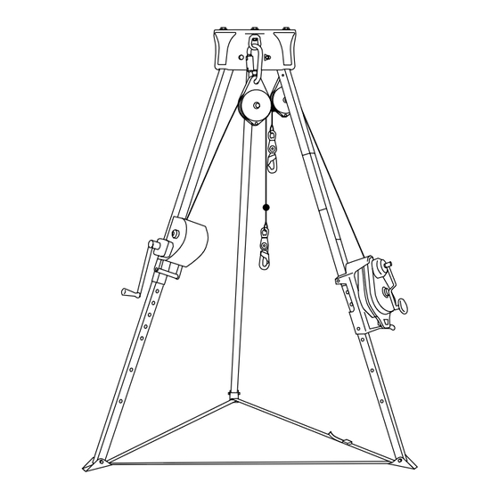 MSA WORKMAN TRIPOD Instructions D'utilisation