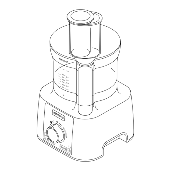 Kenwood FDP65 Instructions