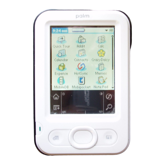 Palm Z 22 Guide D'initiation