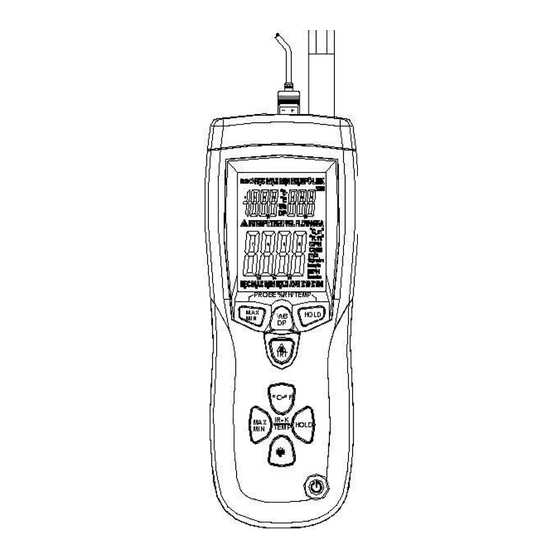 Dostmann Electronic RH896 Notice D'utilisation