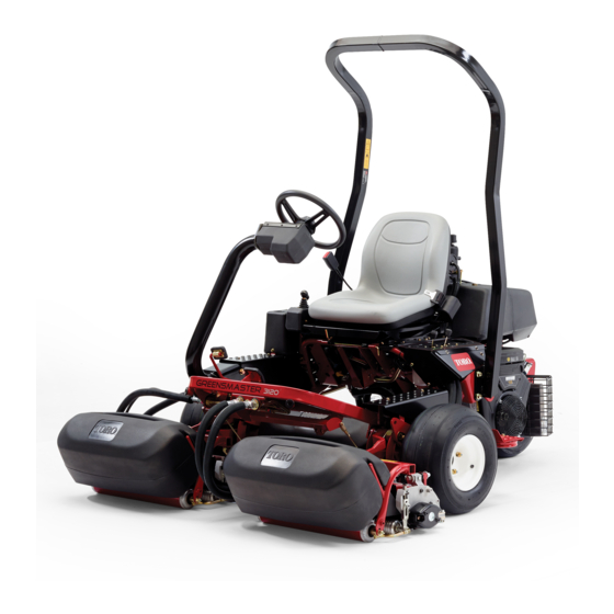 Toro Greensmaster 3120 Instructions De Montage